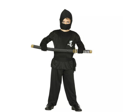 Disfraz de Ninja negro para niño