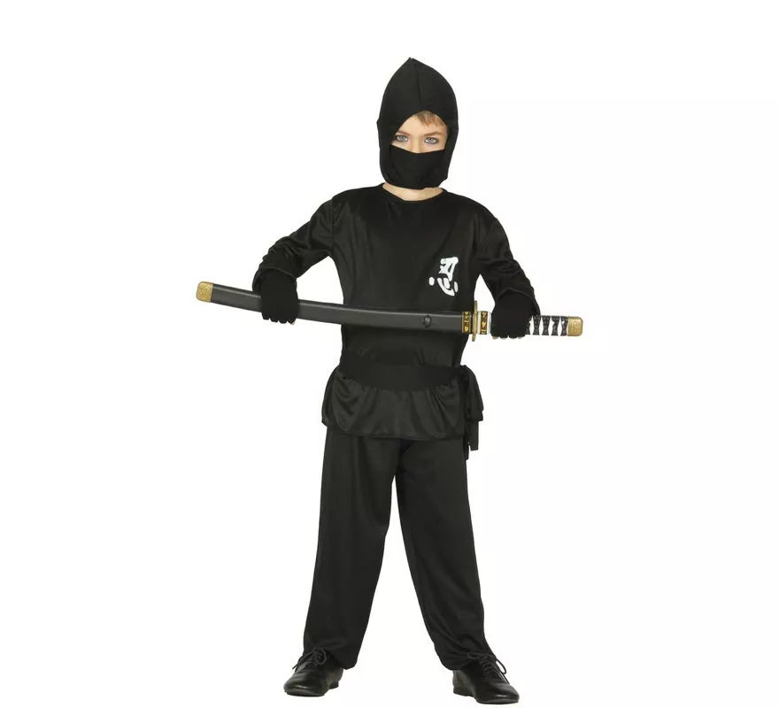 Disfraz de Ninja negro para niño
