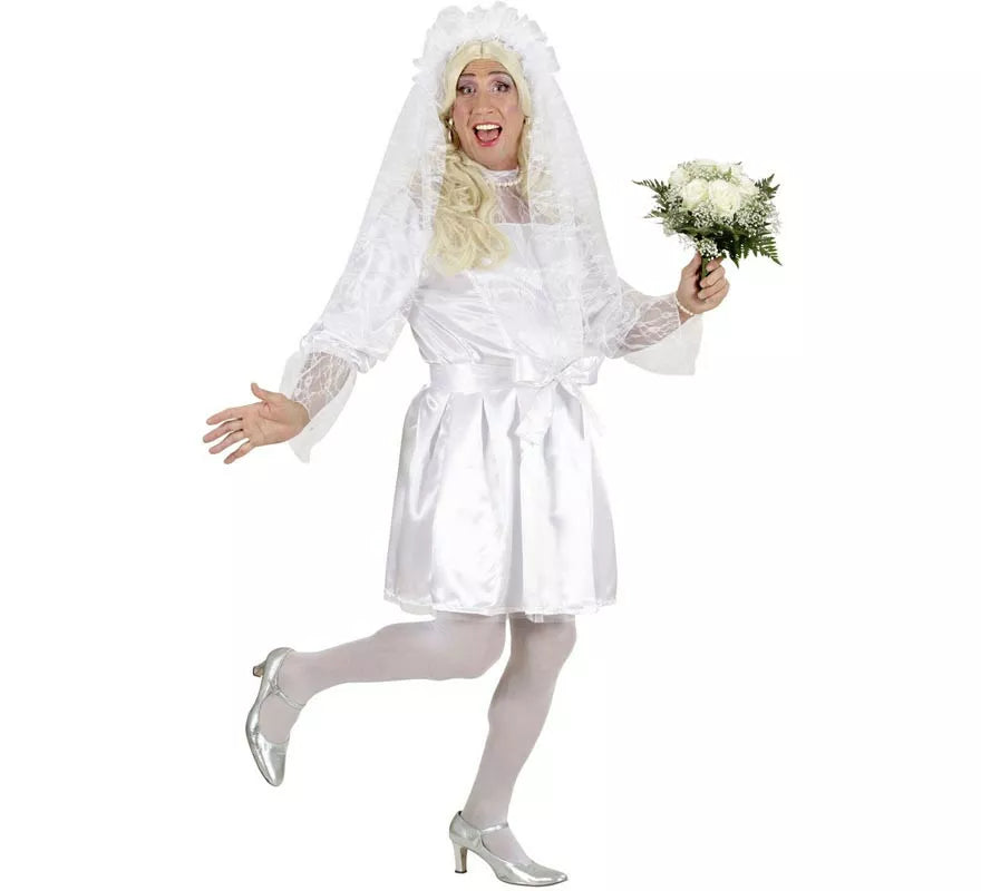 Translation missing: en.Disfraz de Novia blanca para hombre
