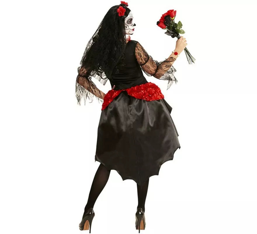 Disfraz de Novia Esqueleto Catrina para mujer