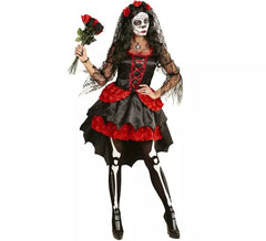 Catrina Skeleton Bride Costume for Women