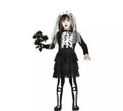 Skeleton Bride Costume for Girl