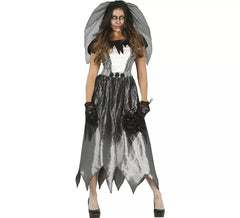Dark Ghost Bride Costume for Women