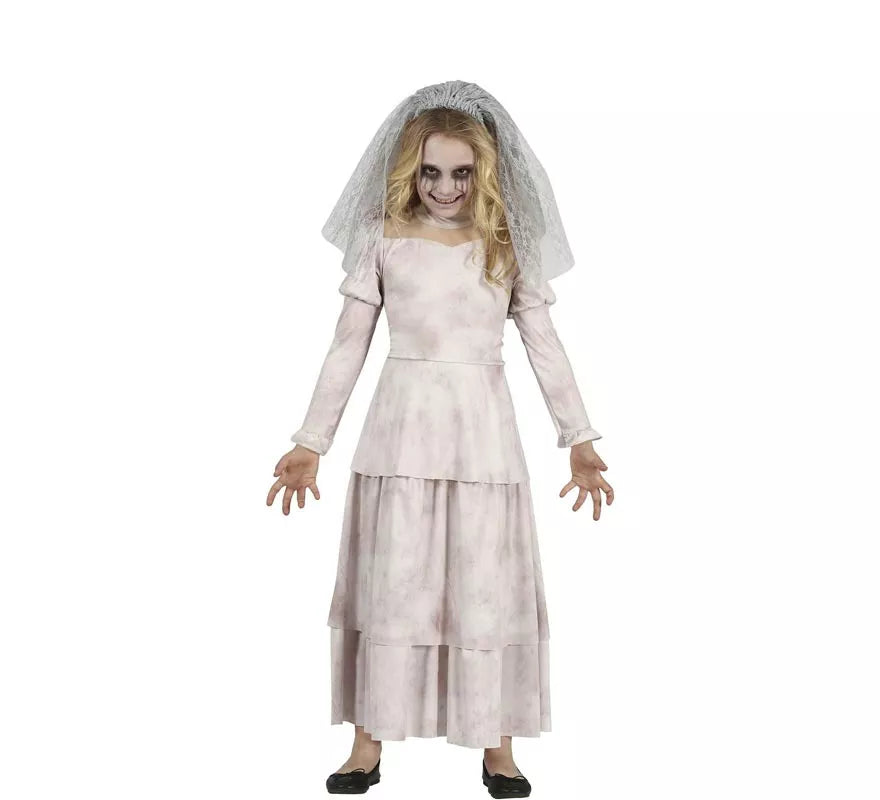 Translation missing: en.Disfraz de Novia Fantasma Triste para niña