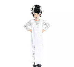 Monster Bride Costume White Dress for Girls and Teens