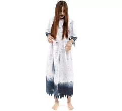 White Dark Dead Bride Costume for Women