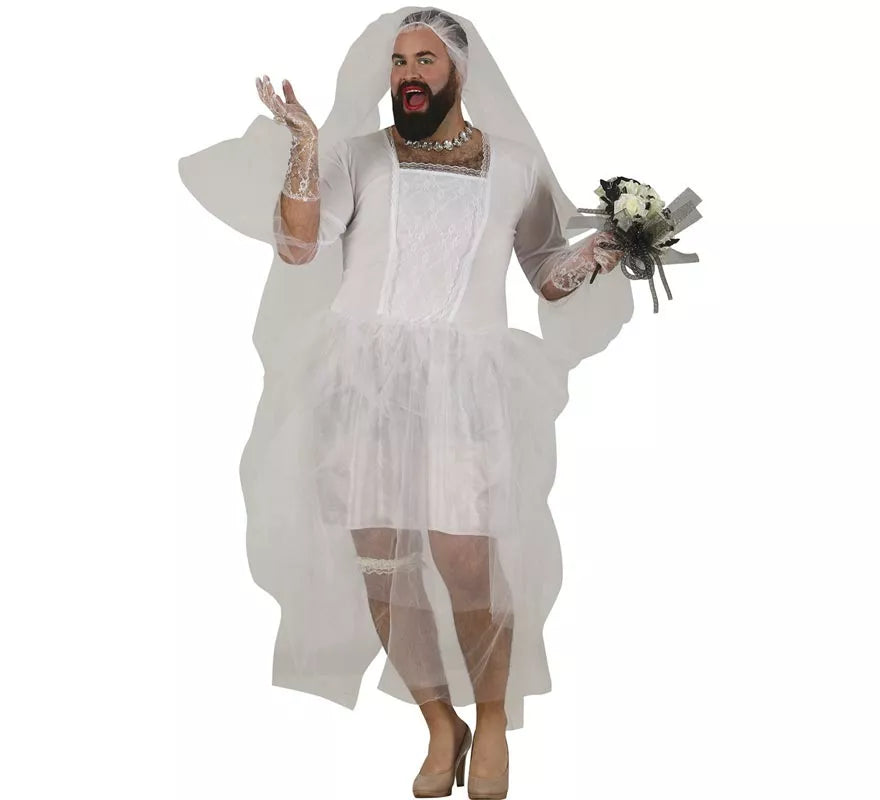 Disfraz de Novia para hombre