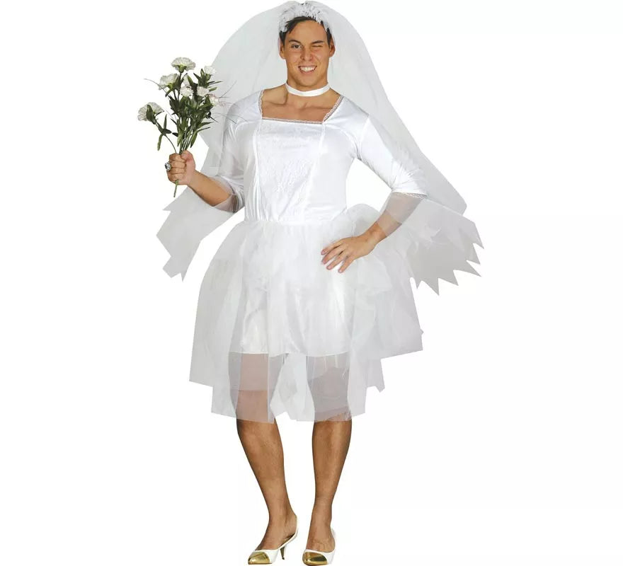 Disfraz de Novia para hombre