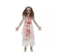 Bloody Bride Costume for Girls