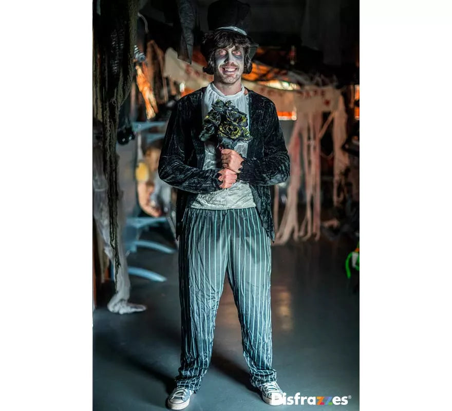 Disfraz de Novio Cadáver para hombre