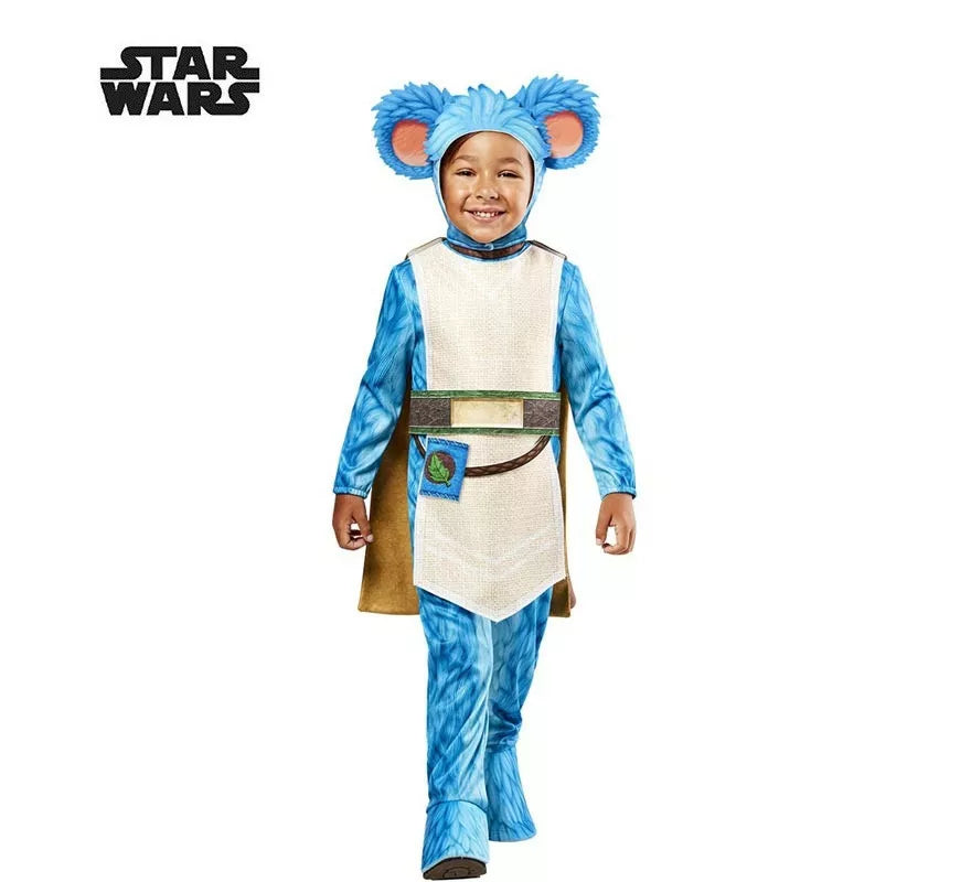 Disfraz de Nubs Young Jedi star wars deluxe con cinturón para niño
