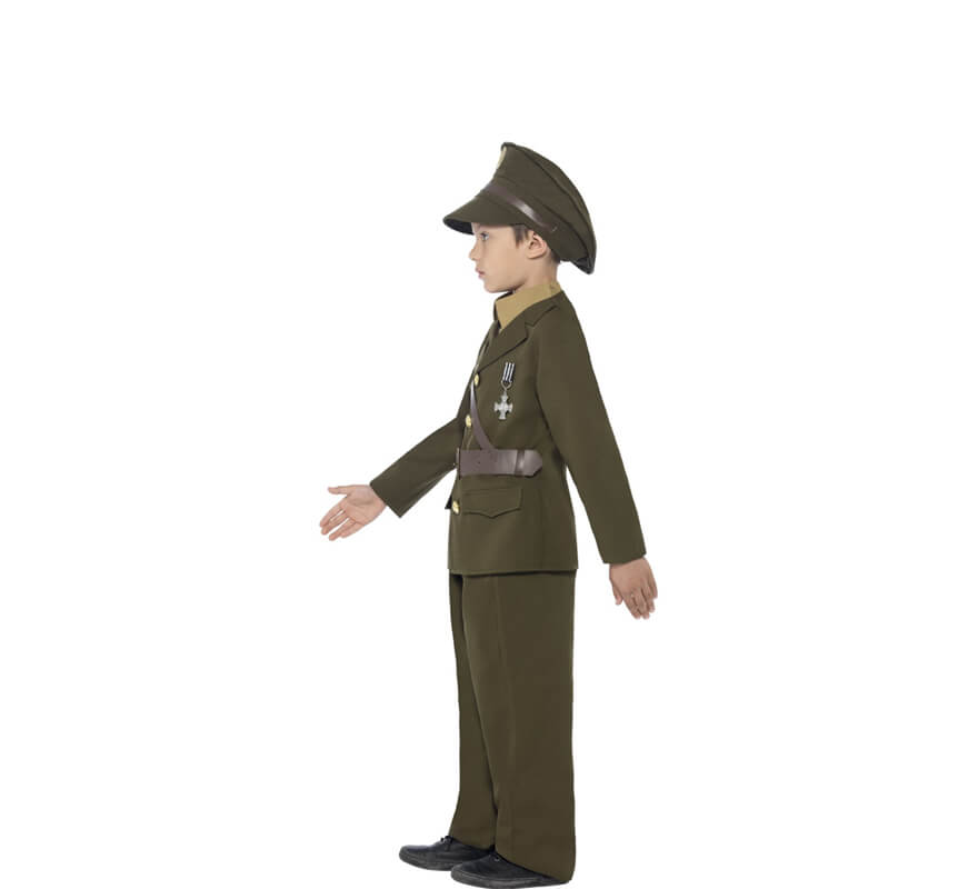 Translation missing: en.Disfraz de Oficial del Ejército para niño