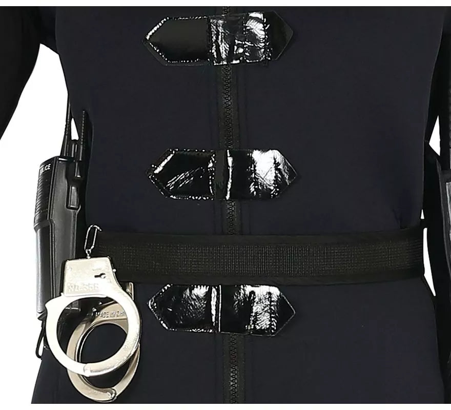 Translation missing: en.Disfraz de Oficial Swat con falda para adolescente