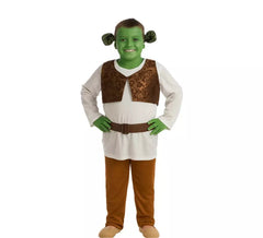 Green Ogre costume for children
