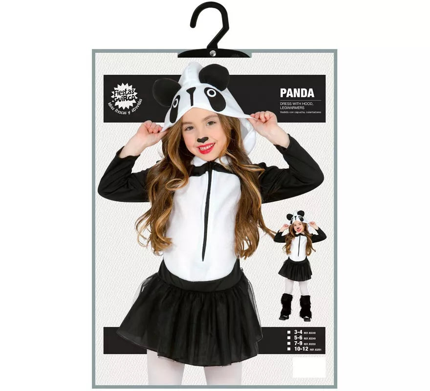 Disfraz de Osa Panda Coqueta para niña