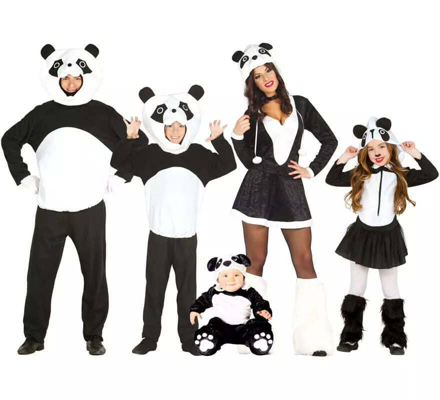 Disfraz de Osa Panda Coqueta para niña