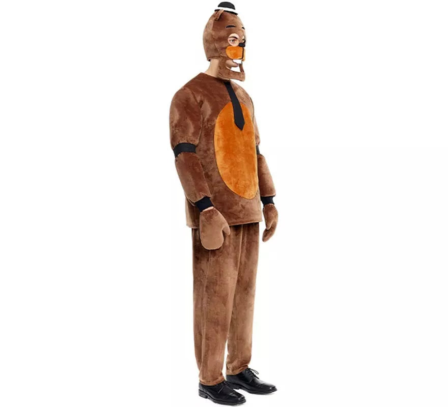 Translation missing: en.Disfraz de Oso de Peluche Terrorífico con guantes para hombre