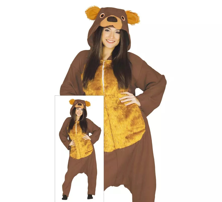 Disfraz de Oso de tiro largo para adulto