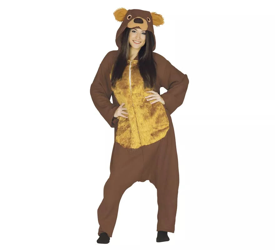 Disfraz de Oso de tiro largo para adulto