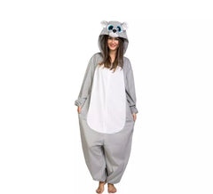 Gray Bear Costume with Big Eyes for Children