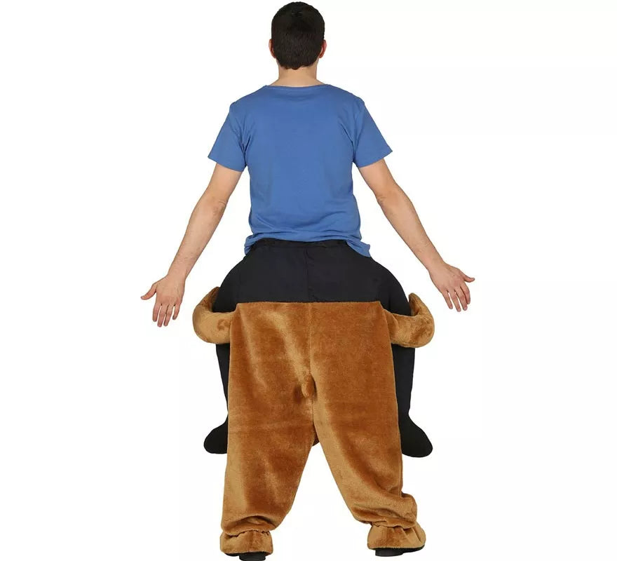 Disfraz de Oso Pardo a hombros para adultos