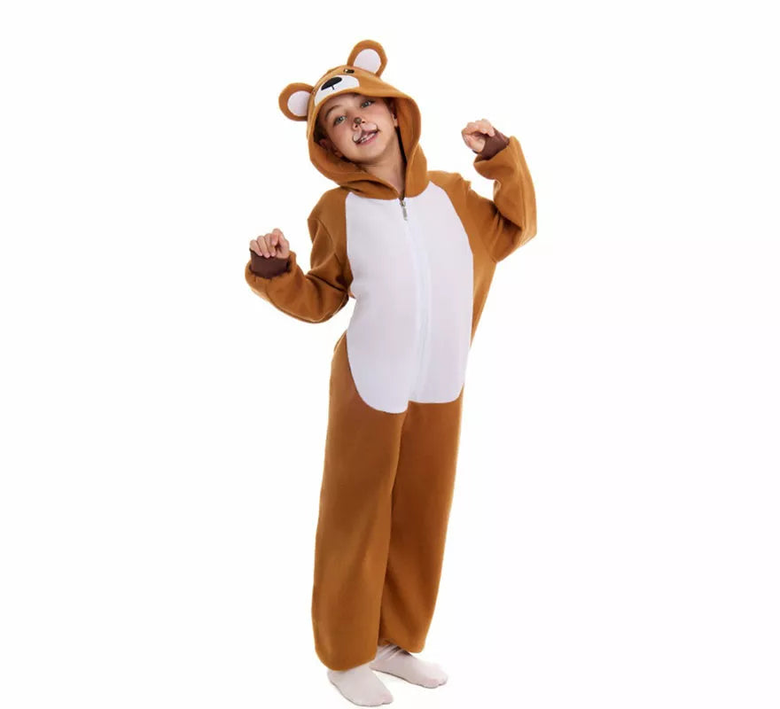 Disfraz de Oso Pardo para niños