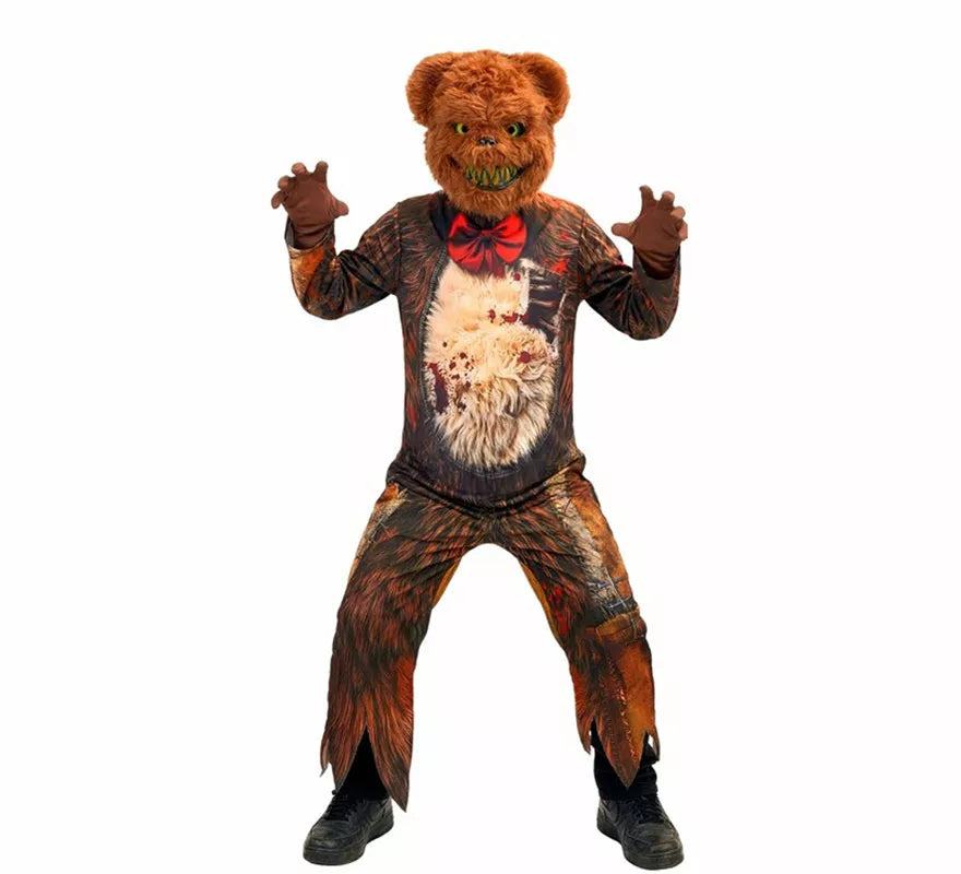 Translation missing: en.Disfraz de Oso Zombie con Máscara para niños