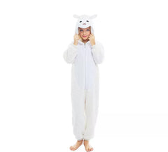 Girl's Hooded Sheep Costume