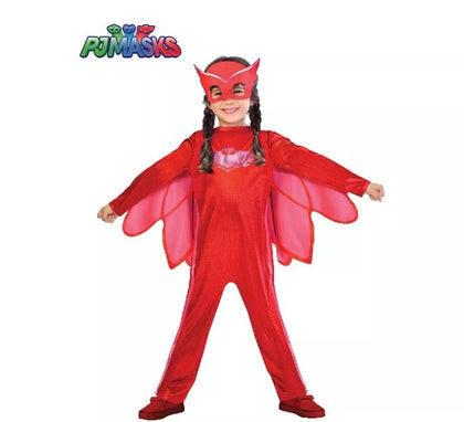 Disfraz de Owlette Roja de Pj Masks para niña