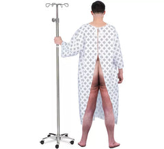 Men's Hospital Patient Costume with Gown