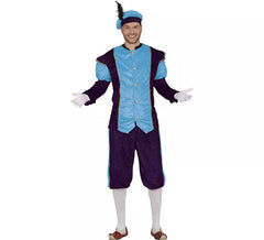 Elegant blue pageboy costume for men
