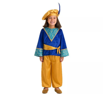 Disfraz de Paje del Rey Melchor para niño