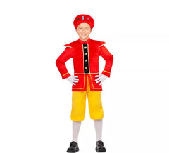 Red and Yellow Royal Page Boy Costume