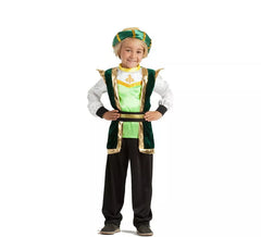 Green Page Boy Costume