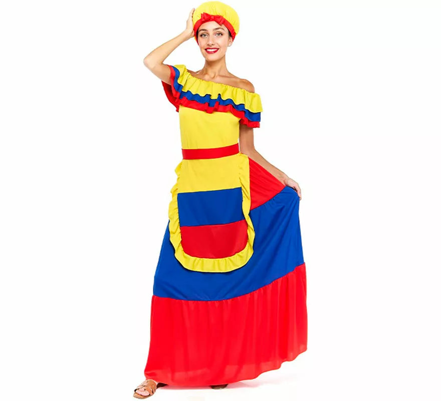 Disfraz de Palenquera para mujer