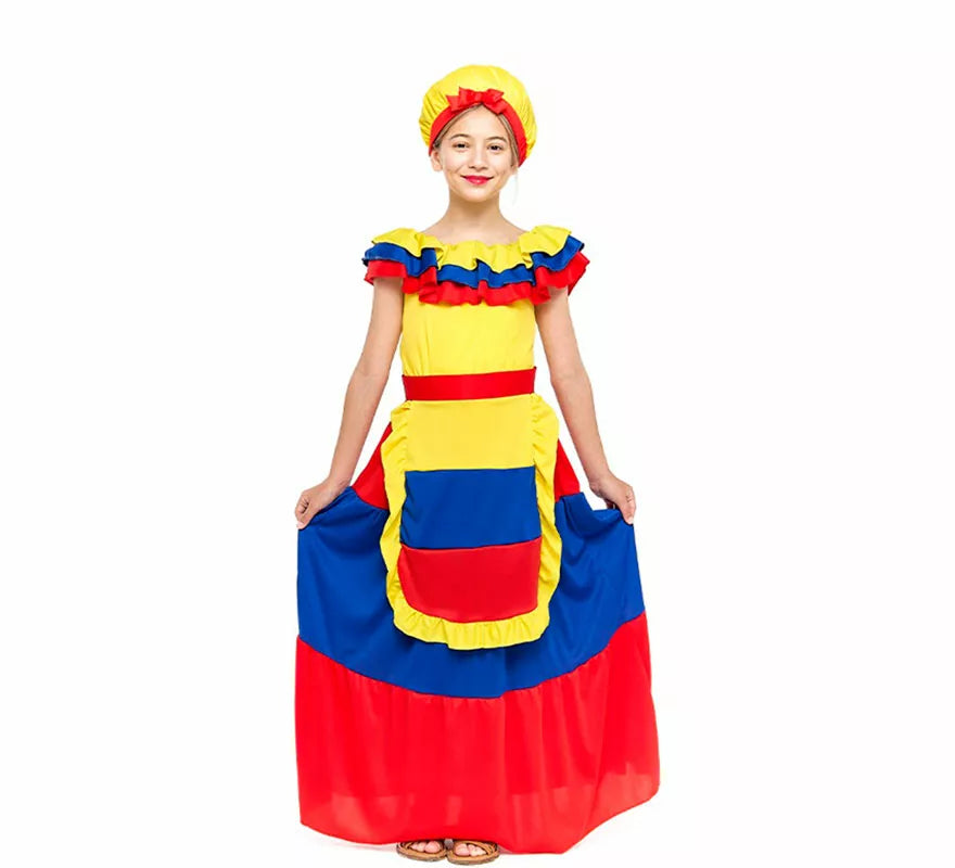 Translation missing: en.Disfraz de Palenquera para niña