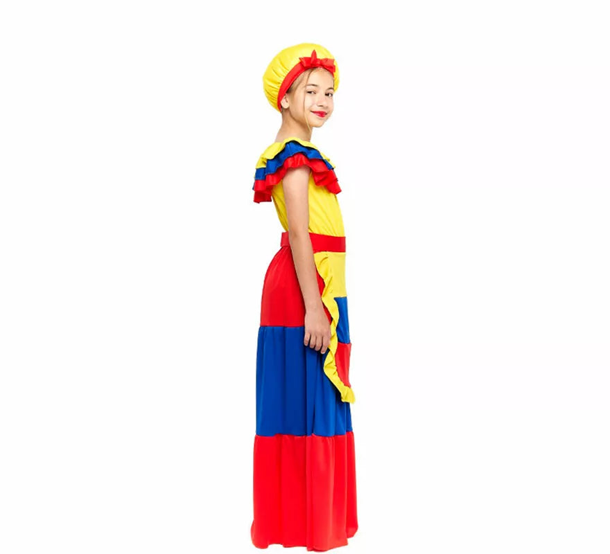Translation missing: en.Disfraz de Palenquera para niña