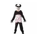 Disfraz de Panda Zombie para niños