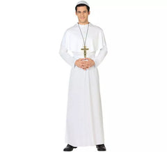 White Pope costume for men
