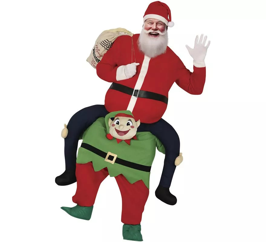 Disfraz de Papá Noel a Hombros para hombre