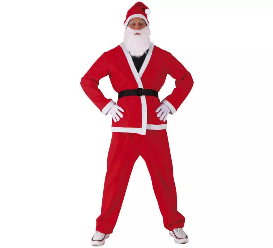Translation missing: en.Disfraz de Papá Noel Clásico para hombre