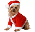 Disfraz de Papá Noel clásico rojo para perro