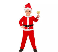 Flannel Santa Claus Costume for Boys