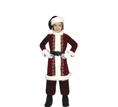 Long Santa Claus costume for children