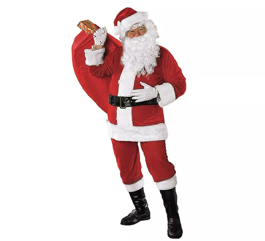 Translation missing: en.Disfraz de Papá Noel Premium para hombre