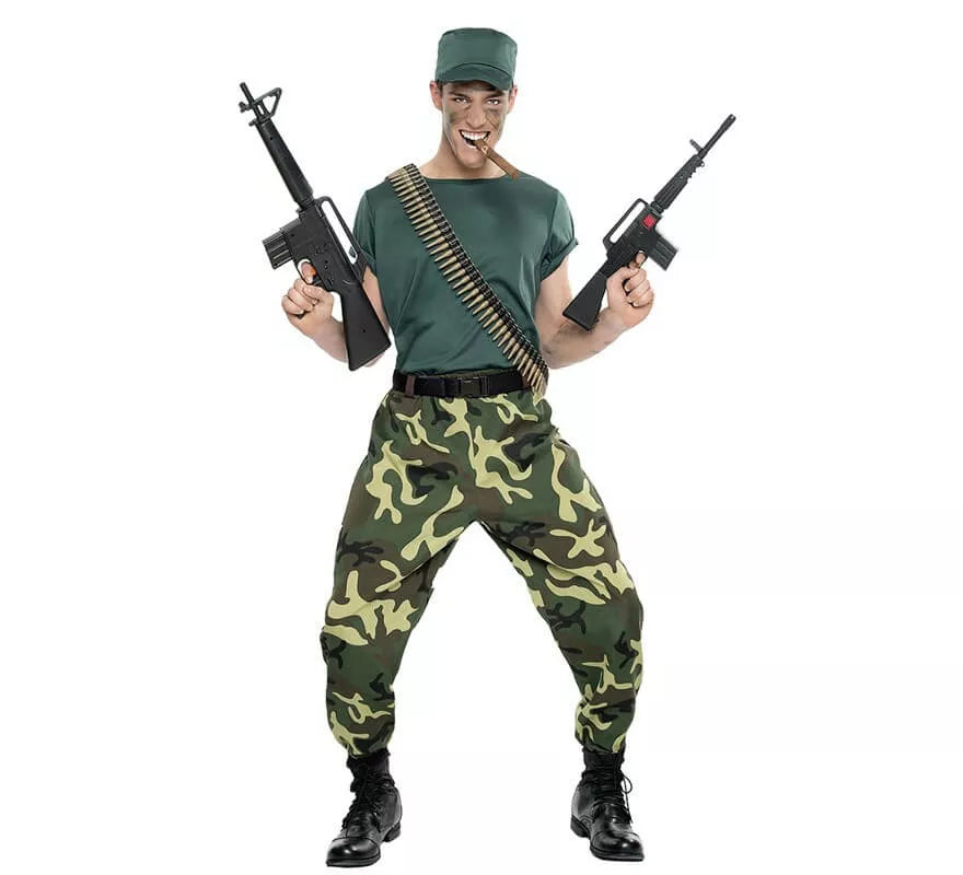 Disfraz de Paramilitar para hombre