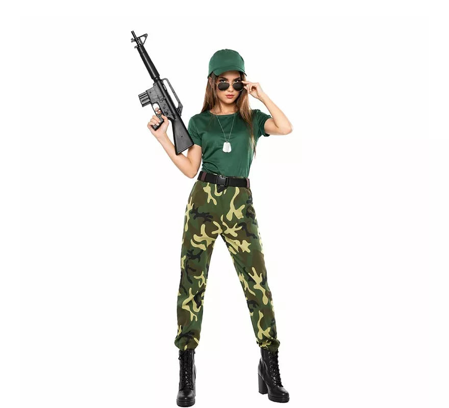 Translation missing: en.Disfraz de Paramilitar para mujer