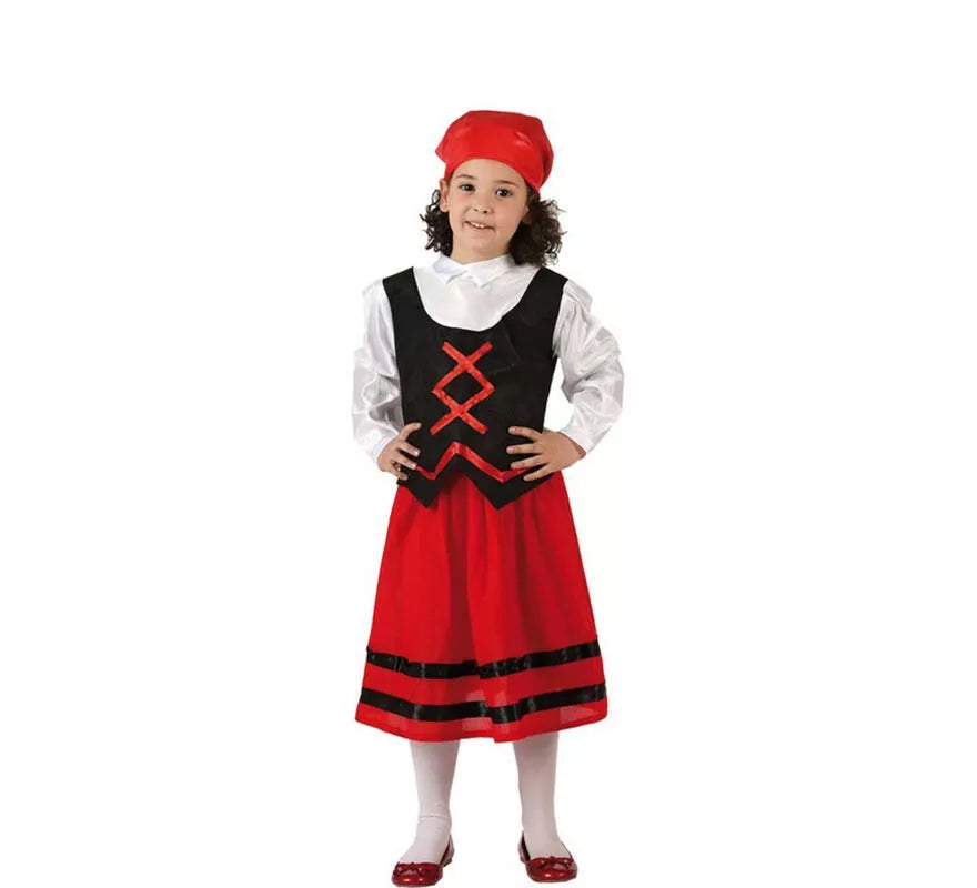 Translation missing: en.Disfraz de Pastora Roja para niña