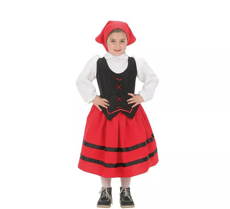 Translation missing: en.Disfraz de Pastorcilla aldeana para niña
