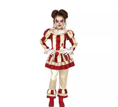 Striped Clown Costume for Girl